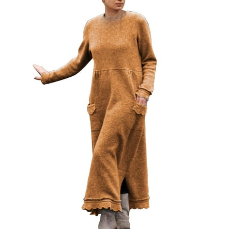 Floleo Women s Dress Clearance Fall Summer Fashion Round Neck Long Sleeve Pullover Lace Loose Large Size
Floleo Women s Dress Clearance Fall Summer Fashion Round Neck Long Sleeve Pullover Lace Loose Large Size