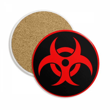 Red Dangerous Checal Toxic Radiation Symbol Coaster Cup Mug Tabletop Protection Absorbent Stone
Red Dangerous Checal Toxic Radiation Symbol Coaster Cup Mug Tabletop Protection Absorbent Stone