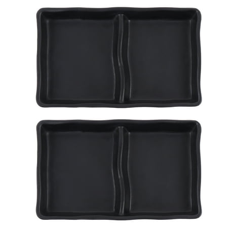 2pcs Soy Dish Vinegar Jam Dishes Small Plate Sushi Sauce Plate Sea Salt Plate