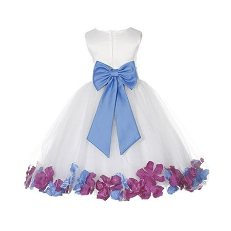 Ekidsbridal Ivory Tulle Multi-Colored Mixed Rose Petals Flower Girl Dress Weddings Easter Special Occasions Pageant Toddler Birthday Party Holiday Bridal Baptism Junior Bridesmaid Communion 302T
Ekidsbridal Ivory Tulle Multi-Colored Mixed Rose Petals Flower Girl Dress Weddings Easter Special Occasions Pageant Toddler Birthday Party Holiday Bridal Baptism Junior Bridesmaid Communion 302T