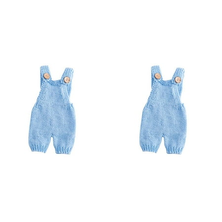 wrea 2pcs Baby Rompers Infant Suspender Knit Taking Photo 0-1 Months Little Boys Girls Cute Jumpsuit
wrea 2pcs Baby Rompers Infant Suspender Knit Taking Photo 0-1 Months Little Boys Girls Cute Jumpsuit