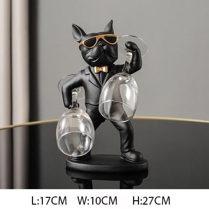 dosili Home Decoration Dog Ornaments French Bulldog Wine Glass Holder Wine Holder Stand Table Decoration Nordic Resin Sculpture
dosili Home Decoration Dog Ornaments French Bulldog Wine Glass Holder Wine Holder Stand Table Decoration Nordic Resin Sculpture