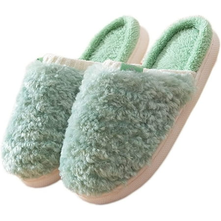DanceeMangoo Women Slippers Warm Fluffy Fur Slip On House Slipper Soft Non-Slip House Shoes Indoor Outdoor
DanceeMangoo Women Slippers Warm Fluffy Fur Slip On House Slipper Soft Non-Slip House Shoes Indoor Outdoor