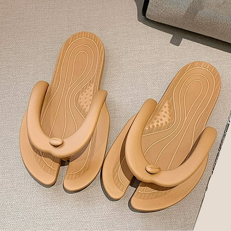 Aayomet Women s Slippers Women s Shoes 2023 Summer New Flat Slippers Non Slip Herringbone Slippers Khaki 7.5
Aayomet Women s Slippers Women s Shoes 2023 Summer New Flat Slippers Non Slip Herringbone Slippers Khaki 7.5