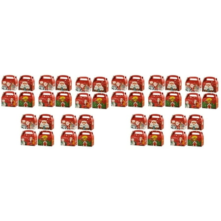 NUOLUX Boxes Christmas Cookie Holiday Treat Giftfavors Boxes Giving Bags Containers Party Candy Box Cupcake Paper Giving
NUOLUX Boxes Christmas Cookie Holiday Treat Giftfavors Boxes Giving Bags Containers Party Candy Box Cupcake Paper Giving