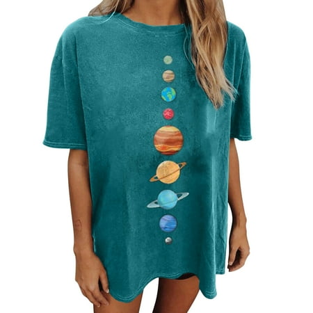 Maternity Blouses Women s Alphabet Print Vintage Raglan Roundneck Tops T-shirts Tops Short Sleeve Solid Color Print Blouse Loose Casual Work Blouse Blue XXL
Maternity Blouses Women s Alphabet Print Vintage Raglan Roundneck Tops T-shirts Tops Short Sleeve Solid Color Print Blouse Loose Casual Work Blouse Blue XXL
