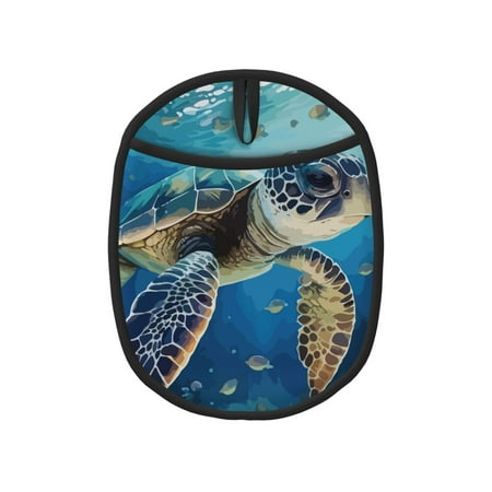 Pofeuu Watercolor Turtle Print Silicone Pot Mat Mitten With Hanging Loop Heat Resistant Oven Mitts Non-Slip Bbq Baking Smoking Potholders
Pofeuu Watercolor Turtle Print Silicone Pot Mat Mitten With Hanging Loop Heat Resistant Oven Mitts Non-Slip Bbq Baking Smoking Potholders