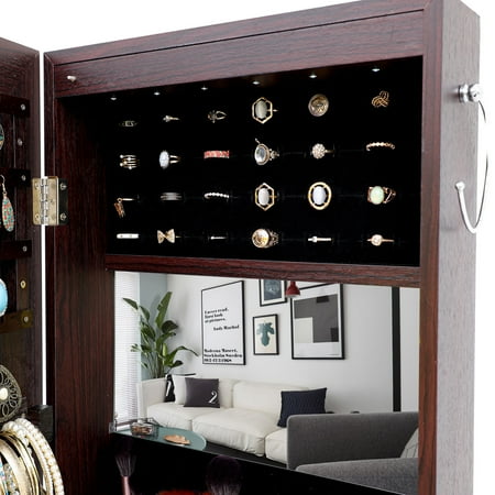 SIXWIN Fashion Simple Jewelry Storage Mirror Cabinet With LED Lights For Living Room Or Bedroom
SIXWIN Fashion Simple Jewelry Storage Mirror Cabinet With LED Lights For Living Room Or Bedroom