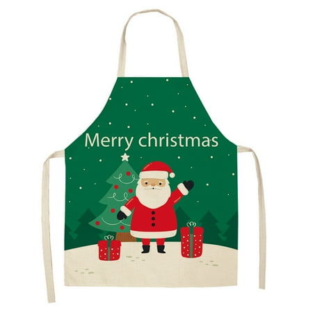 Christmas Pattern Linen Hand Wipe Waist Apron Home Festival Decoration Kitchen Cleaning Tools Catering Work Clothes Aventais
Christmas Pattern Linen Hand Wipe Waist Apron Home Festival Decoration Kitchen Cleaning Tools Catering Work Clothes Aventais