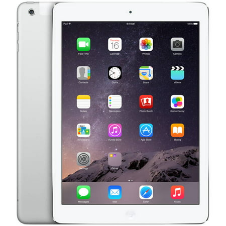 Apple iPad Air 16GB Silver + Verizon Refurbished