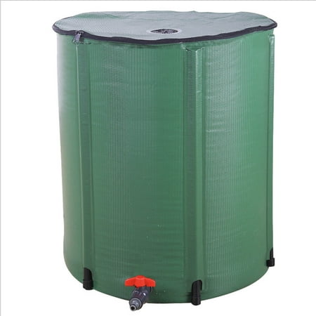 Rain Barrel - 50/66/100 Gal Portable Collapsible Water Collector Tank