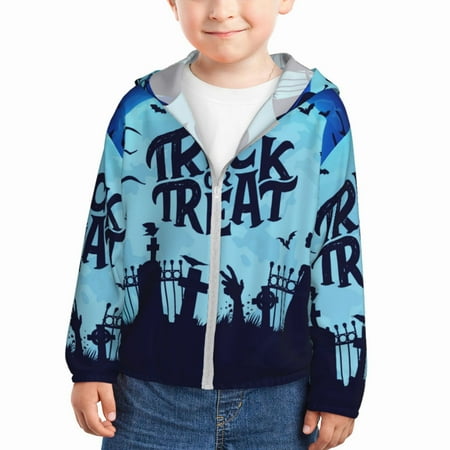 Lukts Halloween Trick Or Treat Print Children s Long-Sleeved Sun Protection Clothing Hooded Sweatshirts for Boys and Girls Outdoor Sports-4 Years
Lukts Halloween Trick Or Treat Print Children s Long-Sleeved Sun Protection Clothing Hooded Sweatshirts for Boys and Girls Outdoor Sports-4 Years