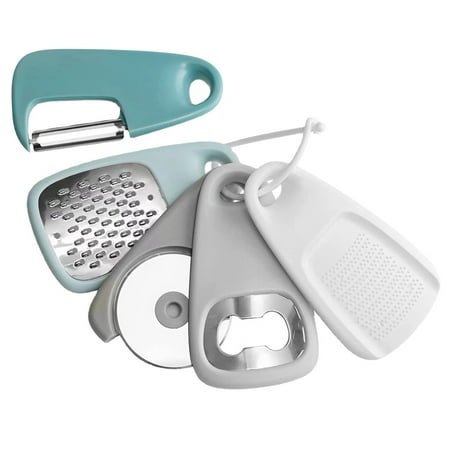 huanledash 5Pcs/Set Garlic Grater Hangable Design Convenient 5 in 1 Grater Bottle Opener Cutter Kitchen Gadget Home Supply
huanledash 5Pcs/Set Garlic Grater Hangable Design Convenient 5 in 1 Grater Bottle Opener Cutter Kitchen Gadget Home Supply