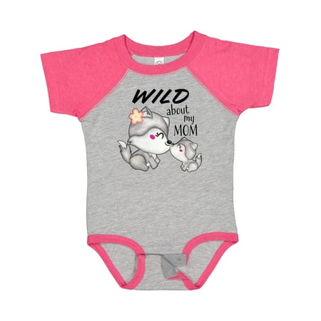 Inktastic Wild About My Mom- Mother and Baby Wolves Gift Baby Boy or Baby Girl Bodysuit
Inktastic Wild About My Mom- Mother and Baby Wolves Gift Baby Boy or Baby Girl Bodysuit