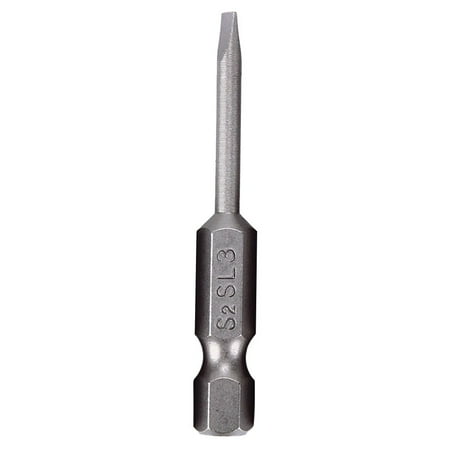 1pc 50mm S2 Alloy Steel Flat Head Slotted Tip Magnetic Screwdriver Bit 2.0-6.0mm
1pc 50mm S2 Alloy Steel Flat Head Slotted Tip Magnetic Screwdriver Bit 2.0-6.0mm