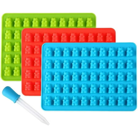 3pc Candy Silicone Molds Gummy Bear Supplies Chocolate Molds Maker Ice Cube Tray
3pc Candy Silicone Molds Gummy Bear Supplies Chocolate Molds Maker Ice Cube Tray