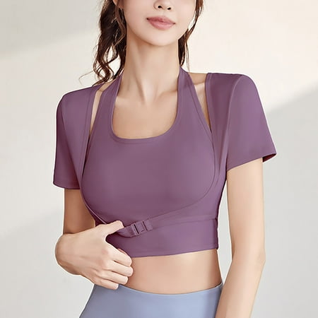 PEASKJP Underwear Sport Yoga Bras Women Lightweight Sports Bras for Women Cross Back Padded Sports Bra Medium Support Workout Yoga Bra Purple S
PEASKJP Underwear Sport Yoga Bras Women Lightweight Sports Bras for Women Cross Back Padded Sports Bra Medium Support Workout Yoga Bra Purple S