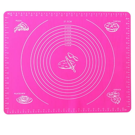2 Pcs Pastry Mat Extra Large Thick Silicone Baking Mat with Measurements Non Stick Non Pastry Rolling Mat - 50x40cm (Rosy)
2 Pcs Pastry Mat Extra Large Thick Silicone Baking Mat with Measurements Non Stick Non Pastry Rolling Mat - 50x40cm (Rosy)