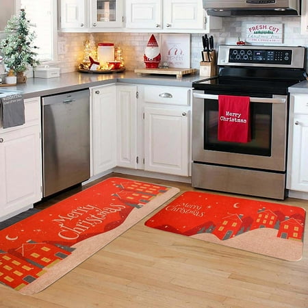 YZLMD Polyester Carpet Christmas Kitchen Carpet (2 Pieces) Merry Christmas Kitchen Carpet Washable Cushion Comfortable Kitchen Carpet Set Today Deals Prime
YZLMD Polyester Carpet Christmas Kitchen Carpet (2 Pieces) Merry Christmas Kitchen Carpet Washable Cushion Comfortable Kitchen Carpet Set Today Deals Prime