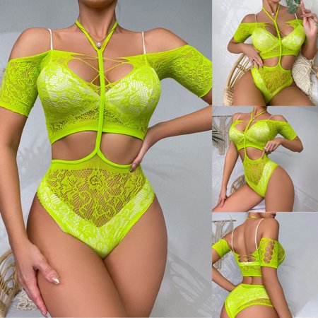Quealent Lingerie Set Women Lingerie Set with Garter Belts Lace Bra and Panty Set Exotic Suspenders Set Green One Size
Quealent Lingerie Set Women Lingerie Set with Garter Belts Lace Bra and Panty Set Exotic Suspenders Set Green One Size