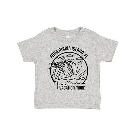 

Inktastic Summer Vacation Mode Anna Maria Island Florida Gift Toddler Boy or Toddler Girl T-Shirt