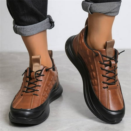 YTJX Mens Shoes Plus Size Leather Outdoor Sneakers Lace Up Non Slip Casua Shoesl Running Shoes
YTJX Mens Shoes Plus Size Leather Outdoor Sneakers Lace Up Non Slip Casua Shoesl Running Shoes