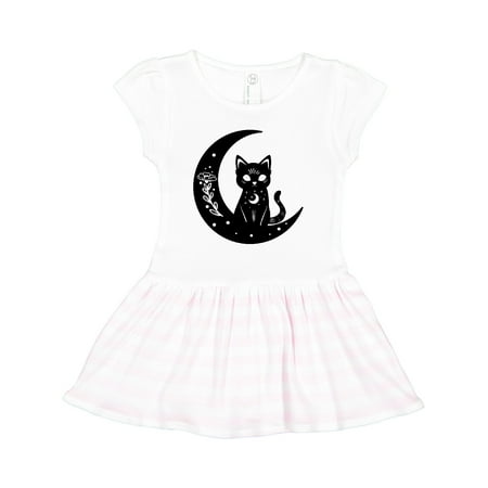 Inktastic Cat on Crescent Moon with Leaves and Stars Gift Toddler Girl Dress
Inktastic Cat on Crescent Moon with Leaves and Stars Gift Toddler Girl Dress