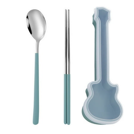 Eastshop 1 Set Spoon Chopsticks Food Grade Mirror Polish Smooth Edge Rust-proof Corrosion Resistant Dinning 2 Styles Spoon Chopsticks Children Adult Travel Flatware Camping Supplies
Eastshop 1 Set Spoon Chopsticks Food Grade Mirror Polish Smooth Edge Rust-proof Corrosion Resistant Dinning 2 Styles Spoon Chopsticks Children Adult Travel Flatware Camping Supplies