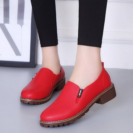 Foraging dimple Women s Ladies Shoes Fashion Flat Oxford Leather Casual Shoes Short Boots Red
Foraging dimple Women s Ladies Shoes Fashion Flat Oxford Leather Casual Shoes Short Boots Red