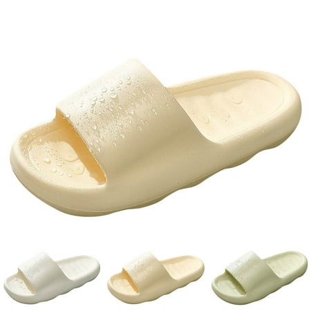 KaLI_store Indoor Slippers For Women Cloud Slippers for Women and Men | Pillow Slippers Bathroom Sandals | Extremely Comfy | Cushioned Thick Sole Yellow Side 7
KaLI_store Indoor Slippers For Women Cloud Slippers for Women and Men | Pillow Slippers Bathroom Sandals | Extremely Comfy | Cushioned Thick Sole Yellow Side 7