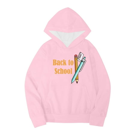 Sweatshirts For Teen Girls Kids Boys Girls Autumn WInter School Season Letter Printed Long Sleeve Hoodie Warm And Comfortable Tops Children s Clothing Kids Hoodie(Color:Pink Size:18-24 Months)
Sweatshirts For Teen Girls Kids Boys Girls Autumn WInter School Season Letter Printed Long Sleeve Hoodie Warm And Comfortable Tops Children s Clothing Kids Hoodie(Color:Pink Size:18-24 Months)
