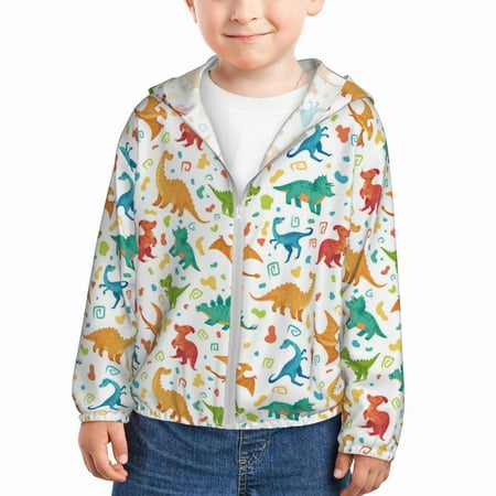 Sun Hoodie for Kids Dinosaur print G Long Sleeve Swim Fishing Shirts Sun Protection Zip Up Jacket Clothing Athletic Hoodie
Sun Hoodie for Kids Dinosaur print G Long Sleeve Swim Fishing Shirts Sun Protection Zip Up Jacket Clothing Athletic Hoodie