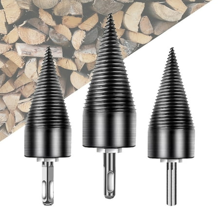 Enjoymall 3Pcs Impact Resistant Sturdy Steel Drill Bit Extension Rods for Splitting Wood
Enjoymall 3Pcs Impact Resistant Sturdy Steel Drill Bit Extension Rods for Splitting Wood