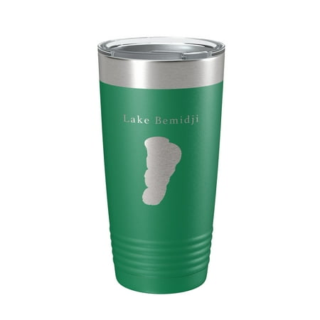 Lake Bemidji Map Tumbler Travel Mug Insulated Laser Engraved Coffee Cup Minnesota 20 oz Green
Lake Bemidji Map Tumbler Travel Mug Insulated Laser Engraved Coffee Cup Minnesota 20 oz Green