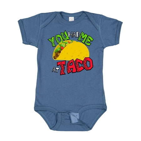 Inktastic You Had Me at Taco Gift Baby Boy or Baby Girl Bodysuit