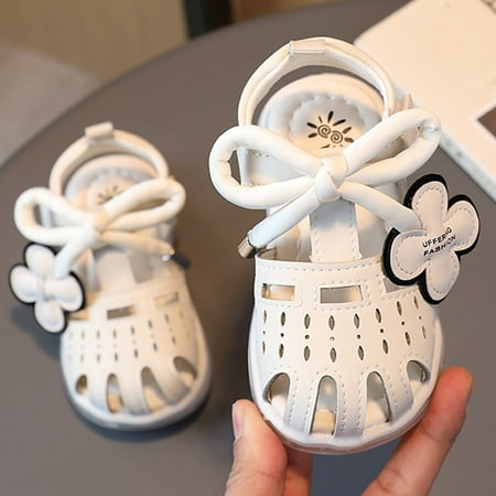 Aayomet Baby Sandals Fashion Flat Soft Walking Shoes Soft Bottom Baby Walking Sandals Foam Sandals for Girls White 8.5
Aayomet Baby Sandals Fashion Flat Soft Walking Shoes Soft Bottom Baby Walking Sandals Foam Sandals for Girls White 8.5