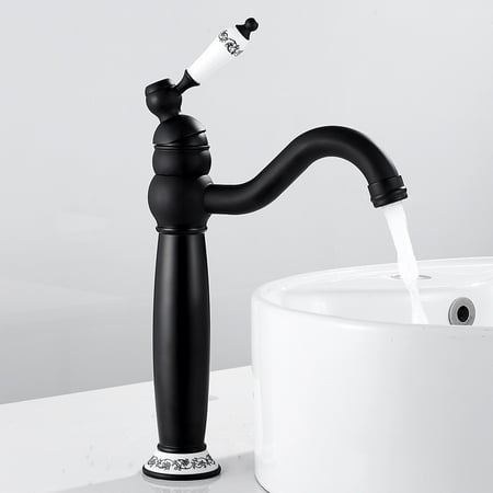 ODOMY Kitchen Bathroom Dual-use Elbow Faucet Bathroom Basin Tap