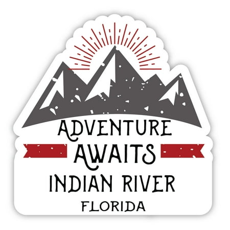 Indian River Florida Souvenir 4-Inch Magnet Adventure Awaits Design