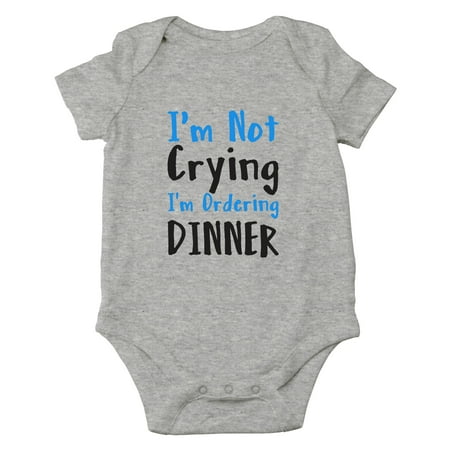 I m Not Crying I m Ordering Dinner - Get Milk Or Cry Tryin - Cute One-Piece Infant Baby Bodysuit
I m Not Crying I m Ordering Dinner - Get Milk Or Cry Tryin - Cute One-Piece Infant Baby Bodysuit