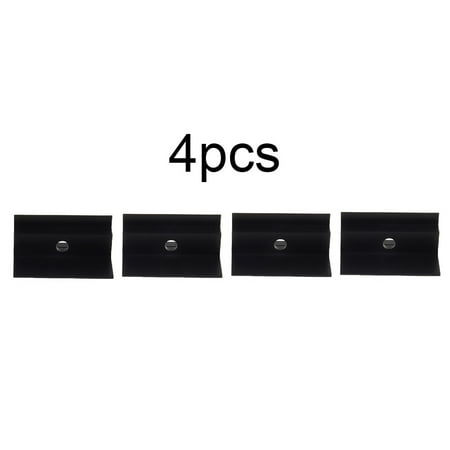 Black Solar End Clamp Center Clamp Module Height Solar Module PV Fixing