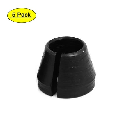 1/4 Inch Inner Dia Metal Collet Chuck Replacement Parts for Trimmer Tool 5pcs