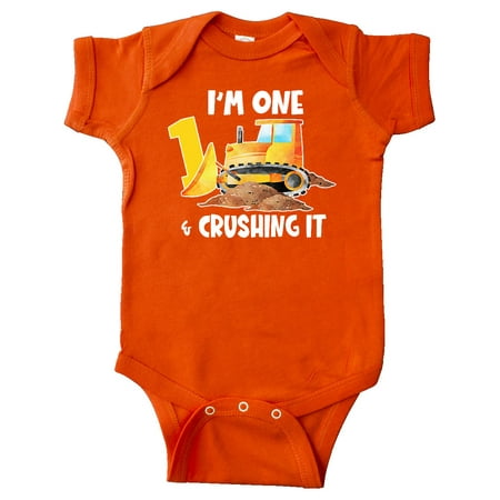 Inktastic I m 1 and Crushing It Construction 1st Birthday Gift Baby Boy or Baby Girl Bodysuit
Inktastic I m 1 and Crushing It Construction 1st Birthday Gift Baby Boy or Baby Girl Bodysuit
