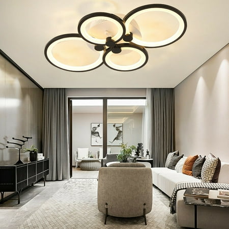 Wuzstar Acrylic Modern LED Ceiling Light with Remote 4 Rings Flush Mount Ceiling Light Fixture for Bedroom Living Room
Wuzstar Acrylic Modern LED Ceiling Light with Remote 4 Rings Flush Mount Ceiling Light Fixture for Bedroom Living Room