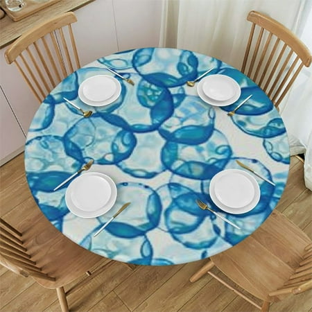 HAOXIT Round Tablecloth Table Cloths Waterproof Table Cover for Dining Holiday Banquet 54-58
HAOXIT Round Tablecloth Table Cloths Waterproof Table Cover for Dining Holiday Banquet 54-58