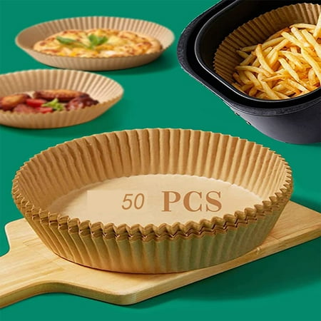 Dicasser Air Fryer Disposable Paper Liner 50 Pcs Non-stick Air Fryer Liners Air Fryer Paper Liners Oil-proof Water-proof Food Grade Air Fryer Parchment Paper for Roasting Microwave
Dicasser Air Fryer Disposable Paper Liner 50 Pcs Non-stick Air Fryer Liners Air Fryer Paper Liners Oil-proof Water-proof Food Grade Air Fryer Parchment Paper for Roasting Microwave
