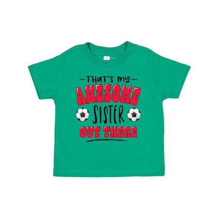 Inktastic That s My Awesome Sister out There with Soccer Balls Gift Toddler Boy or Toddler Girl T-Shirt
Inktastic That s My Awesome Sister out There with Soccer Balls Gift Toddler Boy or Toddler Girl T-Shirt