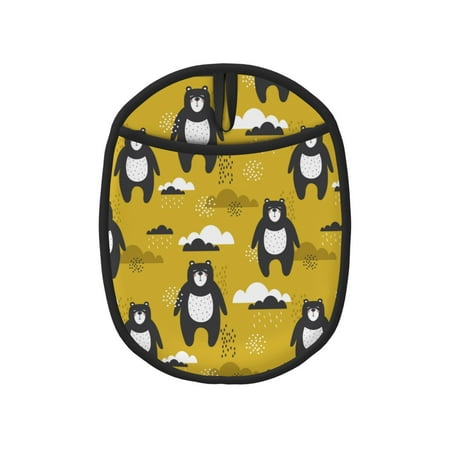 Cartoon bear yellow Pot Holders for Kitchen - Heat Resistant Oven Mitts Hot Pads with Pocket Non Slip Silicone Pot Holders Cuteness Hanging Loop Potholders for Kitchen Baking
Cartoon bear yellow Pot Holders for Kitchen - Heat Resistant Oven Mitts Hot Pads with Pocket Non Slip Silicone Pot Holders Cuteness Hanging Loop Potholders for Kitchen Baking