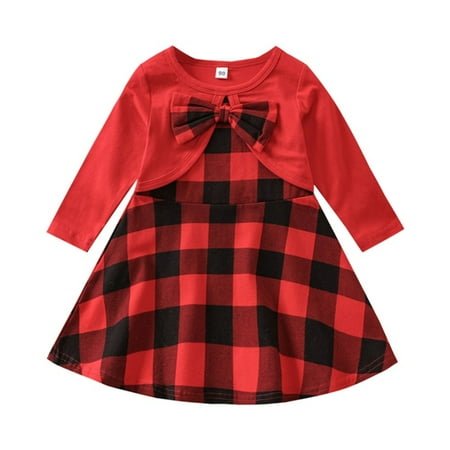 Clearance Sale Kids Baby Girls Chinese Year Dress Crewneck Bowknot Red Plaid Dress Line Long Sleeve Holiday Princess Party Tutu Dress 2-8T
Clearance Sale Kids Baby Girls Chinese Year Dress Crewneck Bowknot Red Plaid Dress Line Long Sleeve Holiday Princess Party Tutu Dress 2-8T