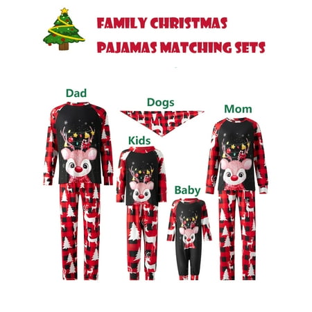 Jamlynbo Holiday Family Christmas Pajamas Matching Sets Sleepwear Outfit for Couples Children Baby Dog
Jamlynbo Holiday Family Christmas Pajamas Matching Sets Sleepwear Outfit for Couples Children Baby Dog