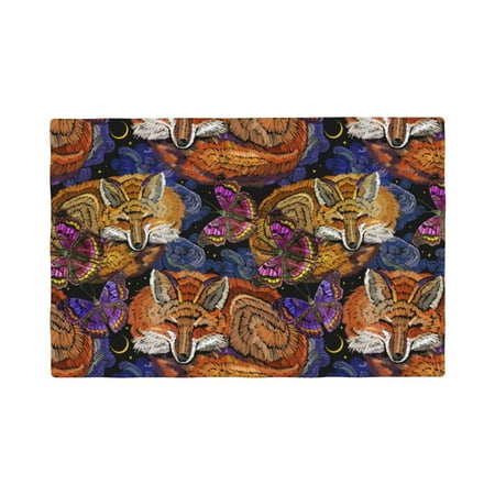 Placemats Set Of 4 / 6 Tribal Fox Butterfly Placemats For Dining Table Indoor/Outdoors Heat Resistant Washable Placemats 18 X 12
Placemats Set Of 4 / 6 Tribal Fox Butterfly Placemats For Dining Table Indoor/Outdoors Heat Resistant Washable Placemats 18 X 12